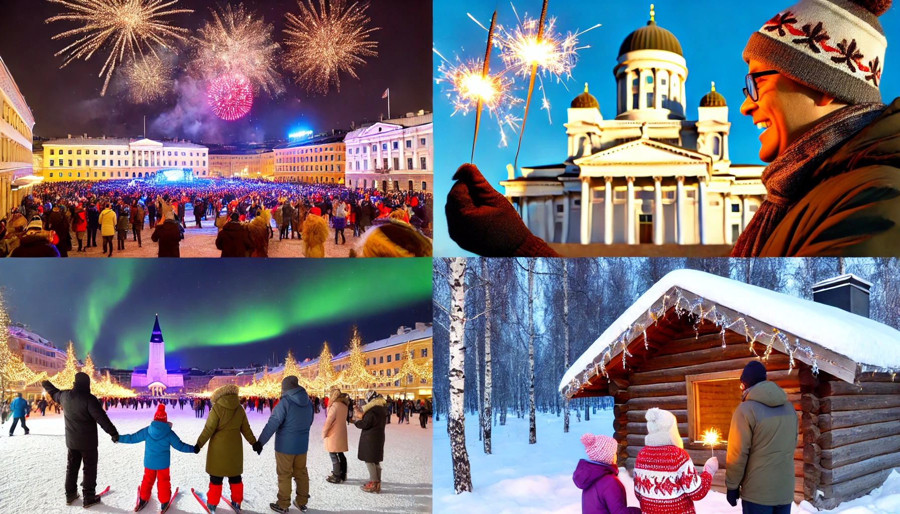 El Fin de Año en Finlandia es una experiencia única que combina tradiciones locales con una celebración vibrante y espectacular